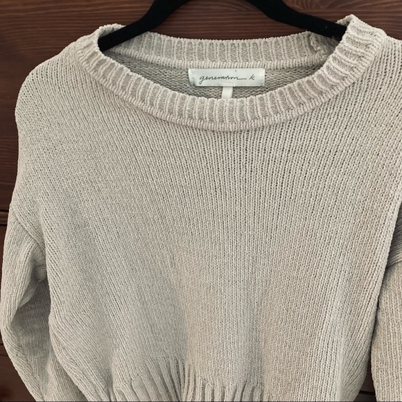 Cozy crop knit sweater - Picture 3 of 3
